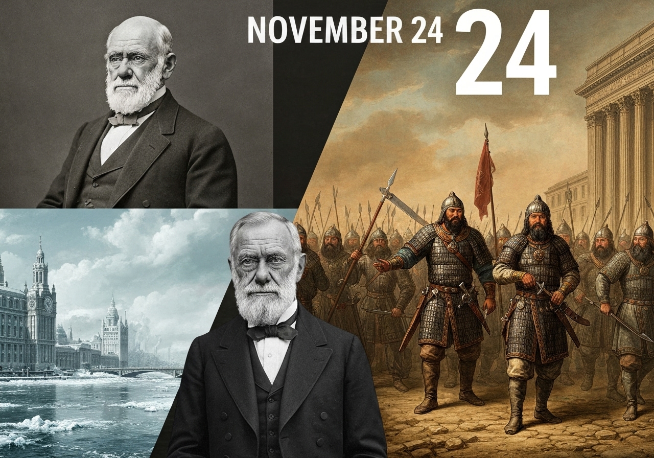 Historiske hendelser 24. november