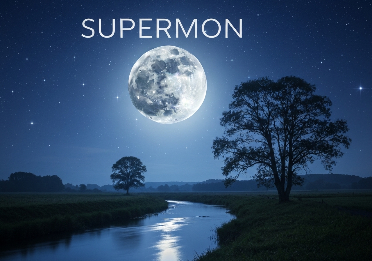 Desember-supermåne lyser opp nattehimmelen denne uken