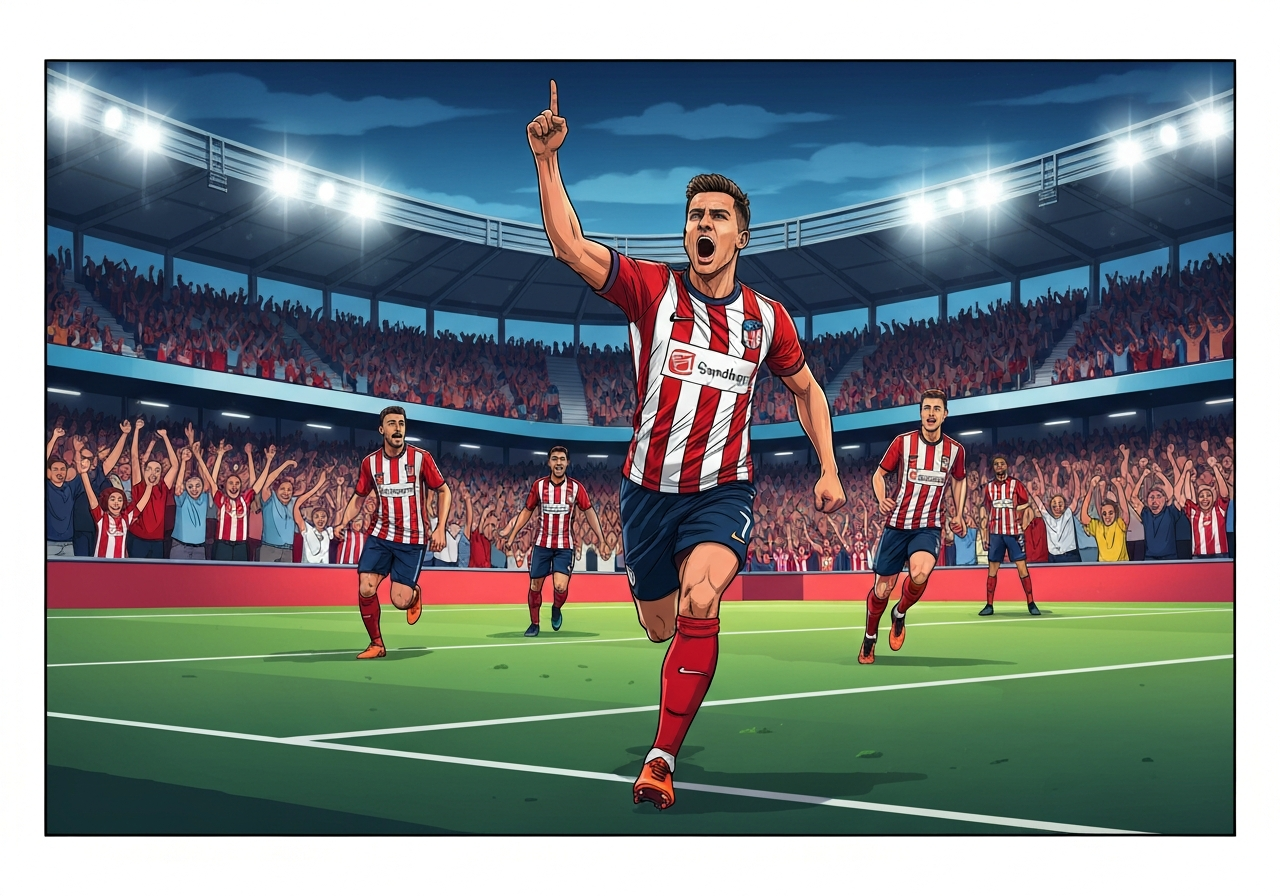 Sørloth i storform før Arsenal-møtet – sikret viktig seier for Atlético Madrid