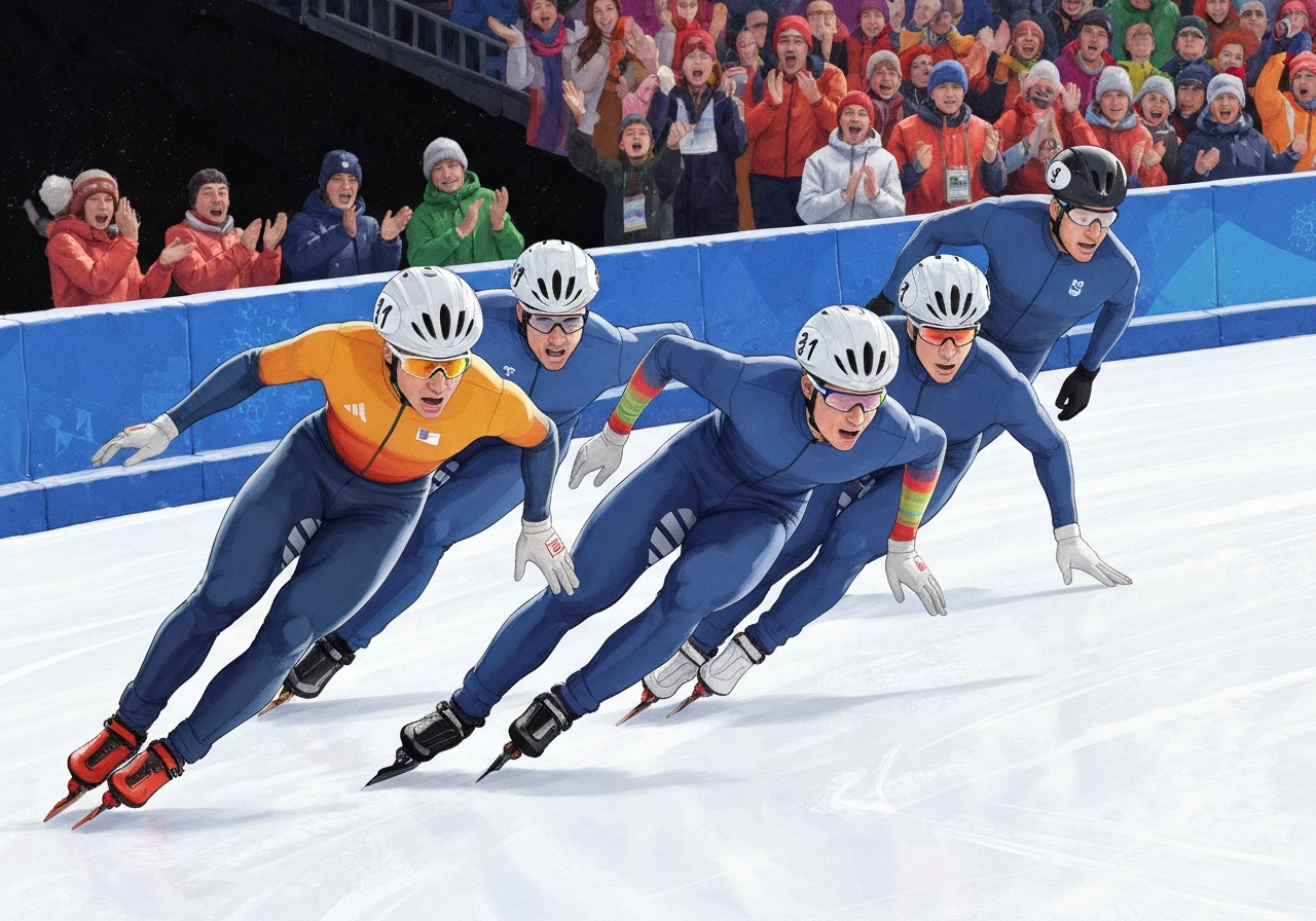 Jens van 't Wout sikrer historisk OL-gull i kortbaneløp