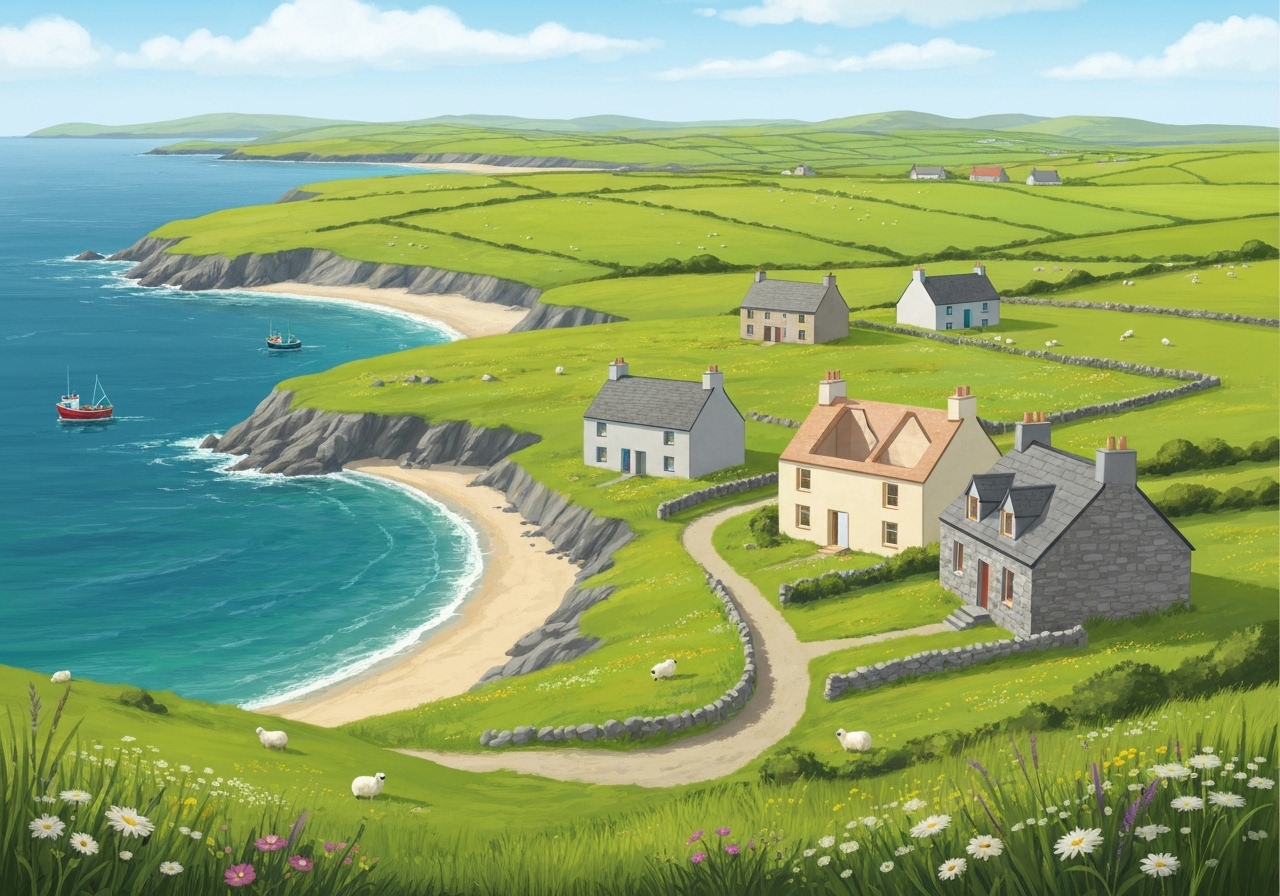 Irland tilbyr opptil 90 000 dollar for å renovere boliger på avsidesliggende øyer