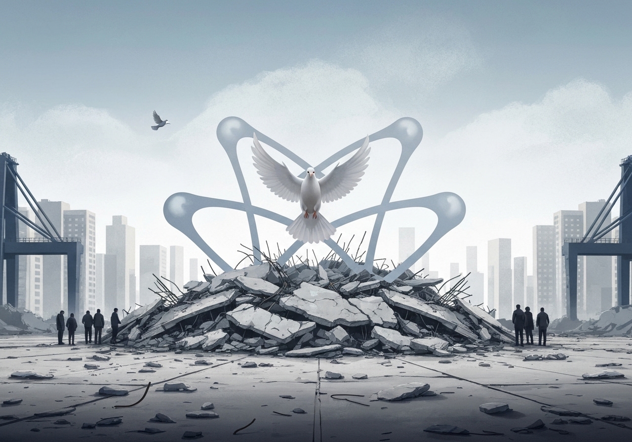 Pave Leo XIV avslutter Libanon-besøk med bønn ved eksplosjonsstedet i Beirut