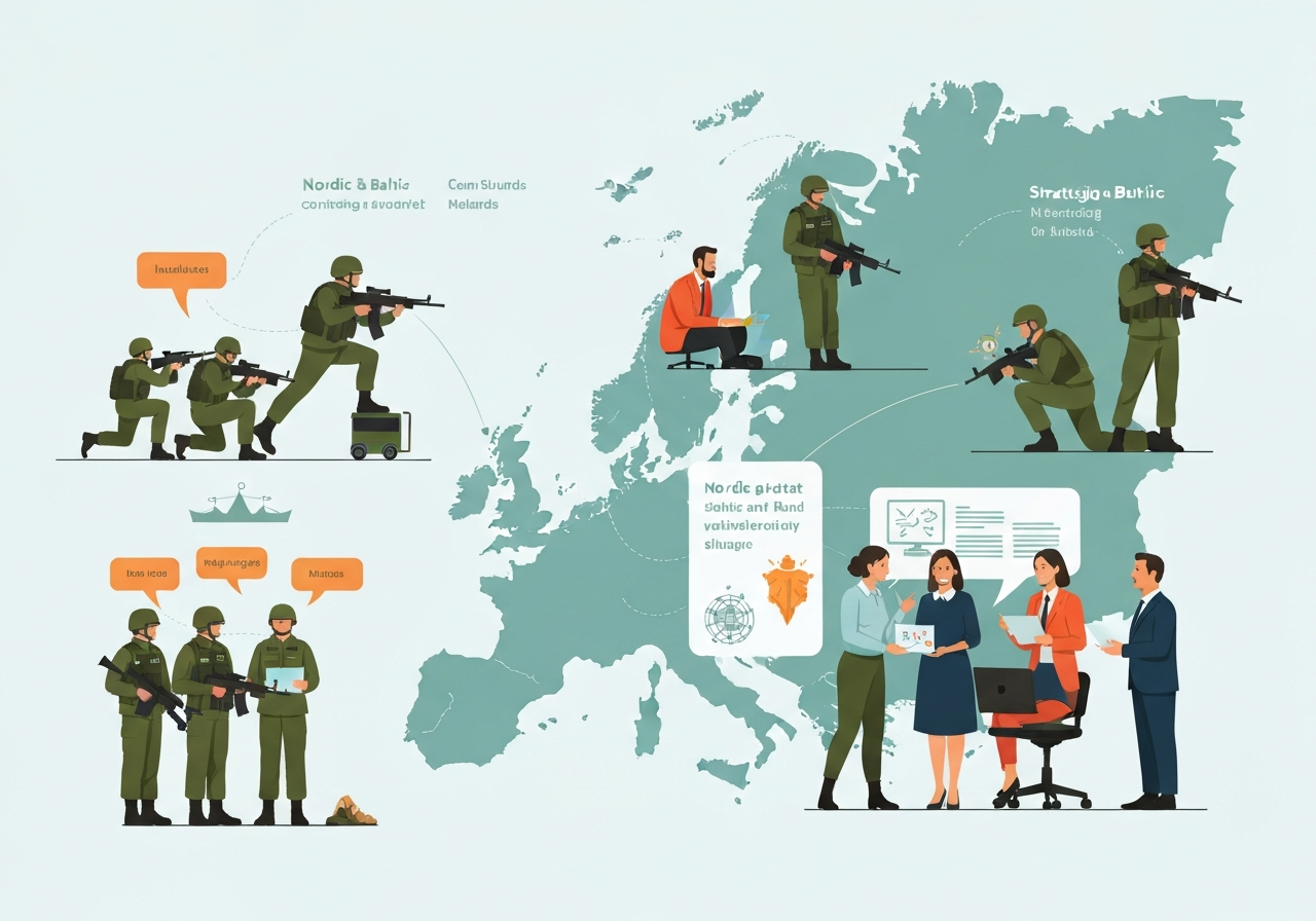 Nordisk-baltiske land styrker Europas sikkerhet