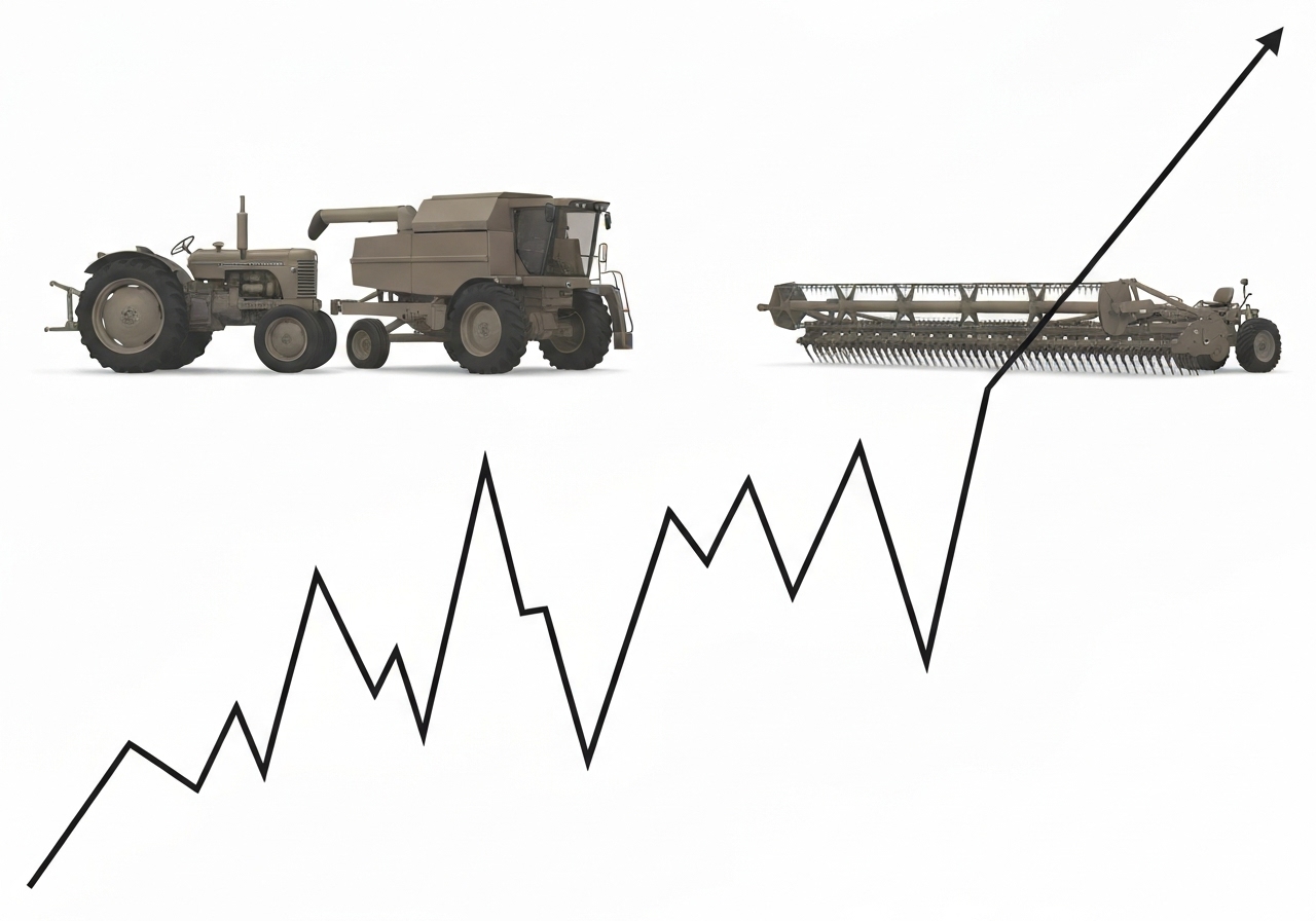 Deere & Co. rapporterer svakere resultater enn forventet
