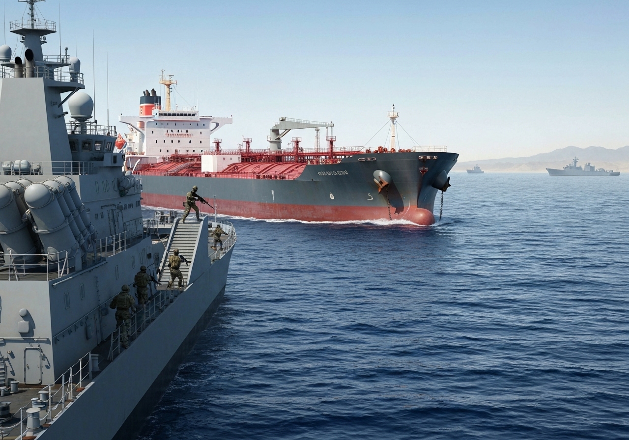 Iran beslaglegger utenlandsk tankskip mistenkt for drivstoffsmugling