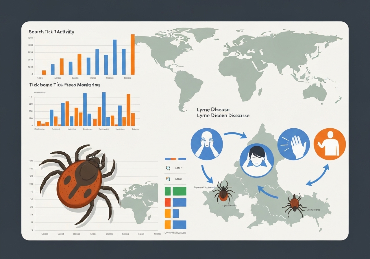 Google-søk kan forutsi flåttaktivitet og borreliose