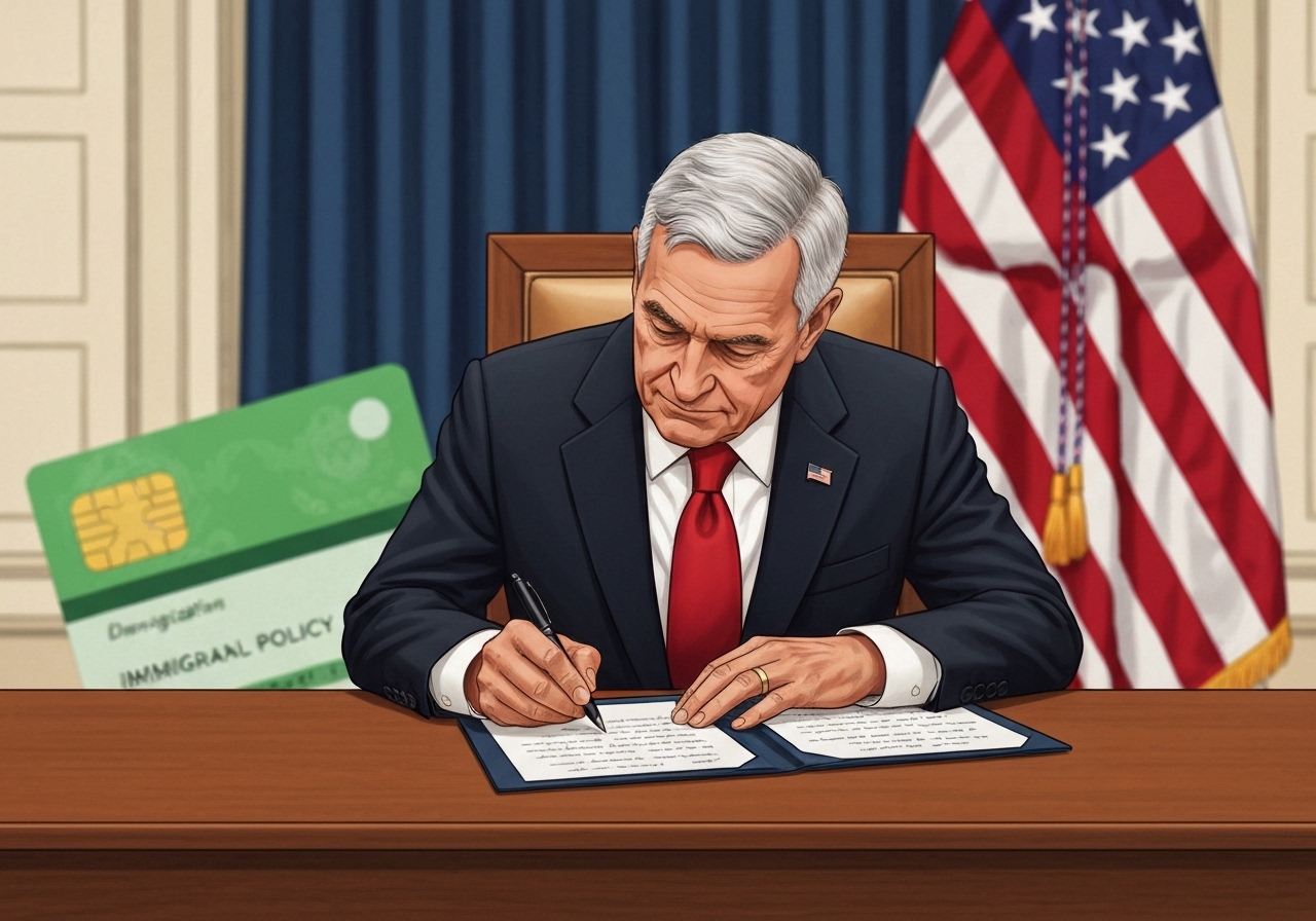 Trump suspenderer grøntkort-lotteriet etter skytingen ved Brown University