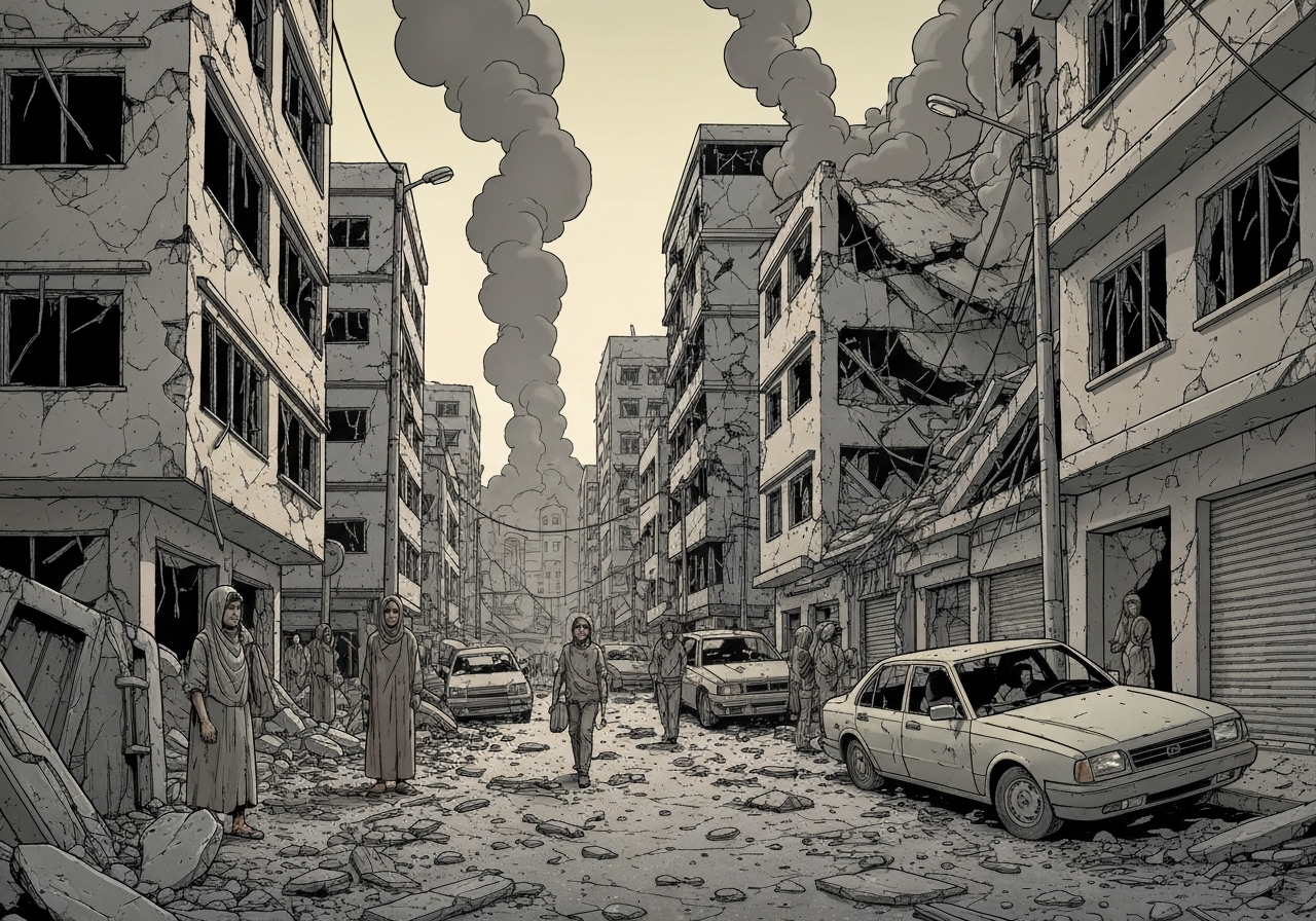 Israelske luftangrep dreper minst 24 palestinere til tross for USA-meglet våpenhvile