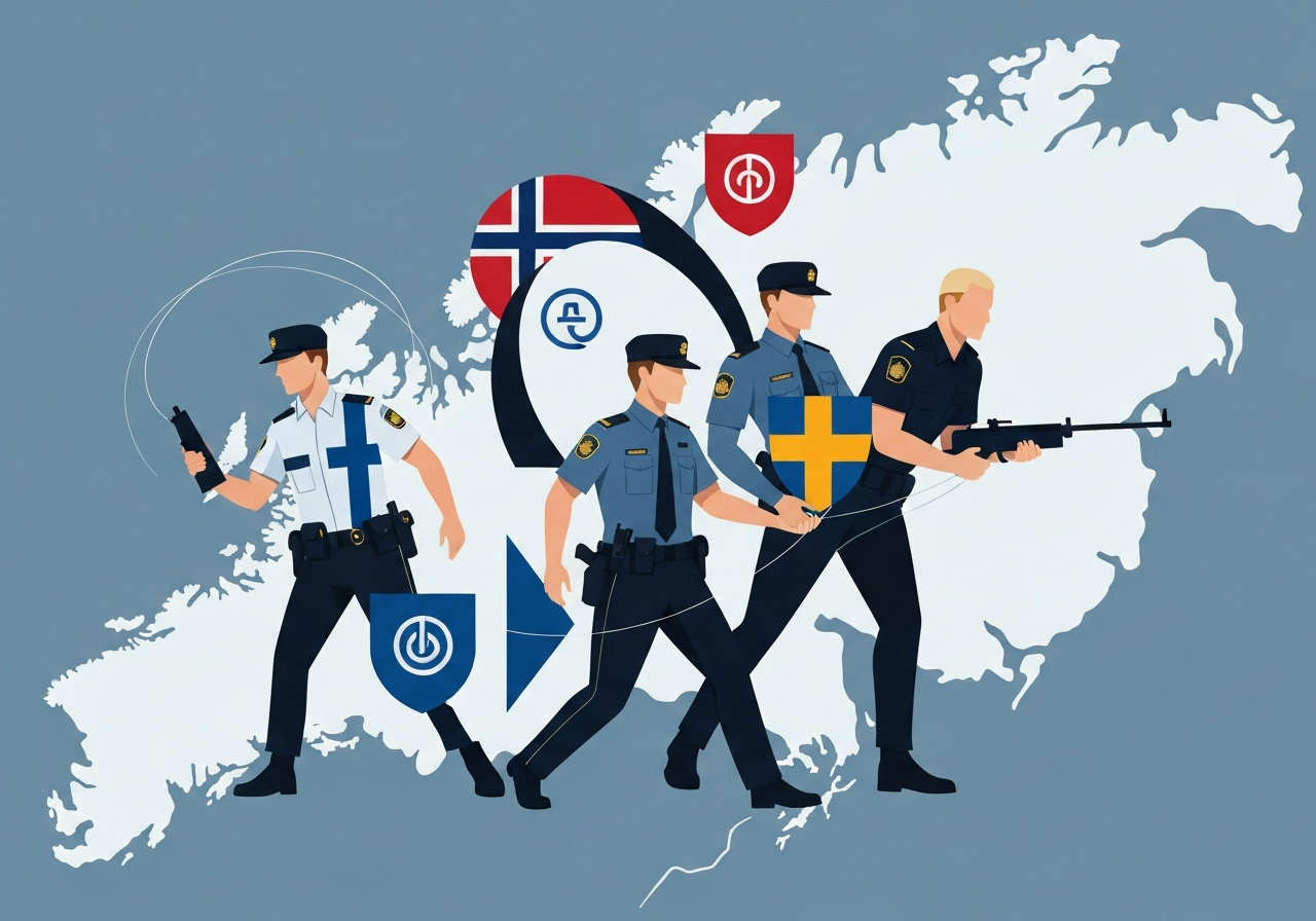 Nordiske politiforbund advarer mot svensk gjengvold