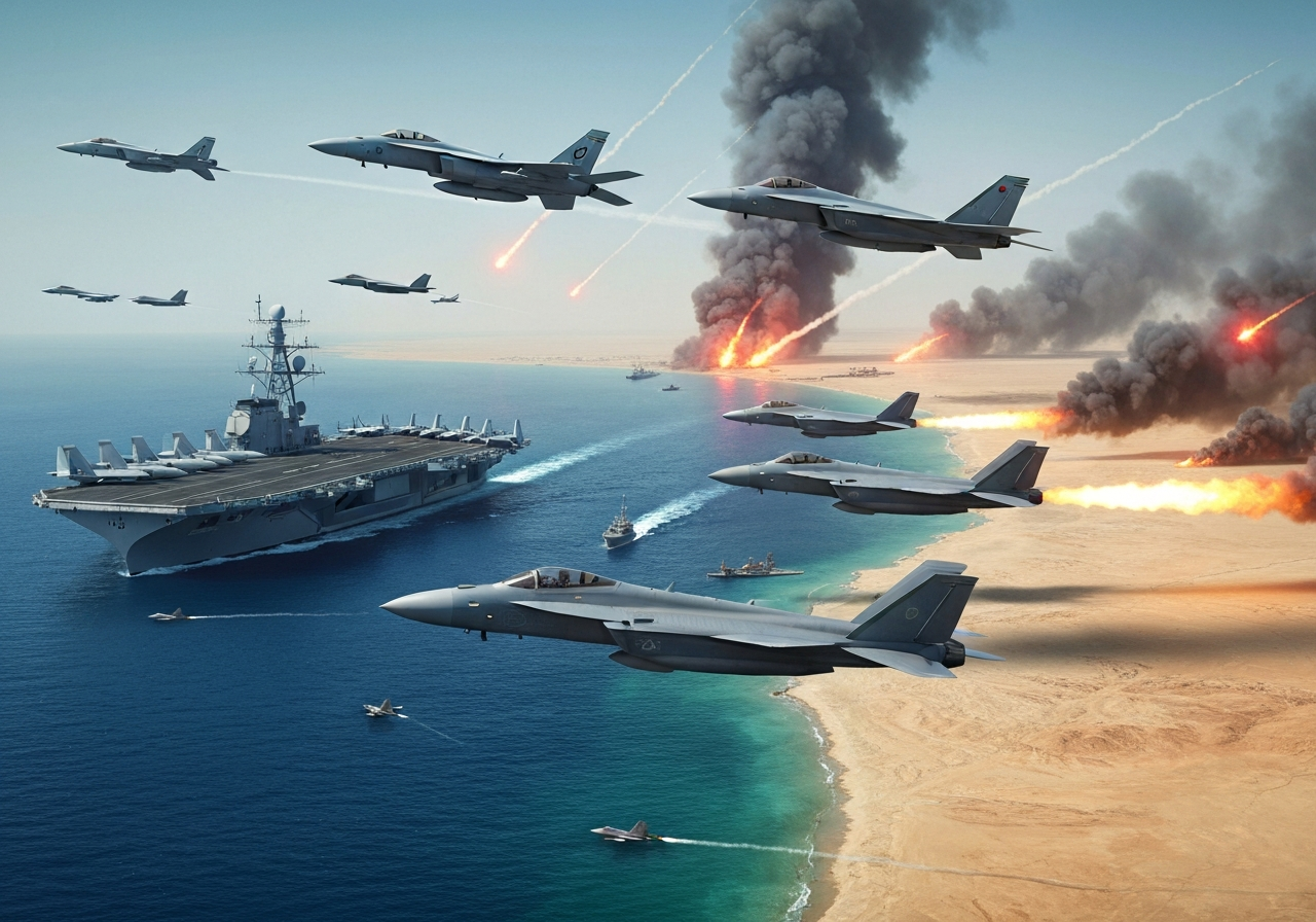 USA mobiliserer massivt – Iran på randen av storkrig?