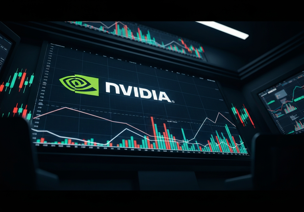 Nvidia når ny milepæl med markedsverdi over 5 billioner dollar