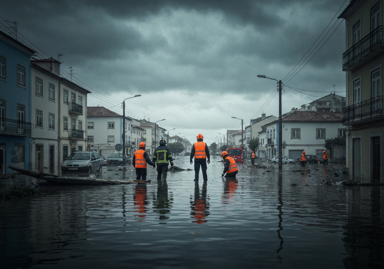 Portugal utvider unntakstilstand etter ødeleggelser forårsaket av stormen Leonardo