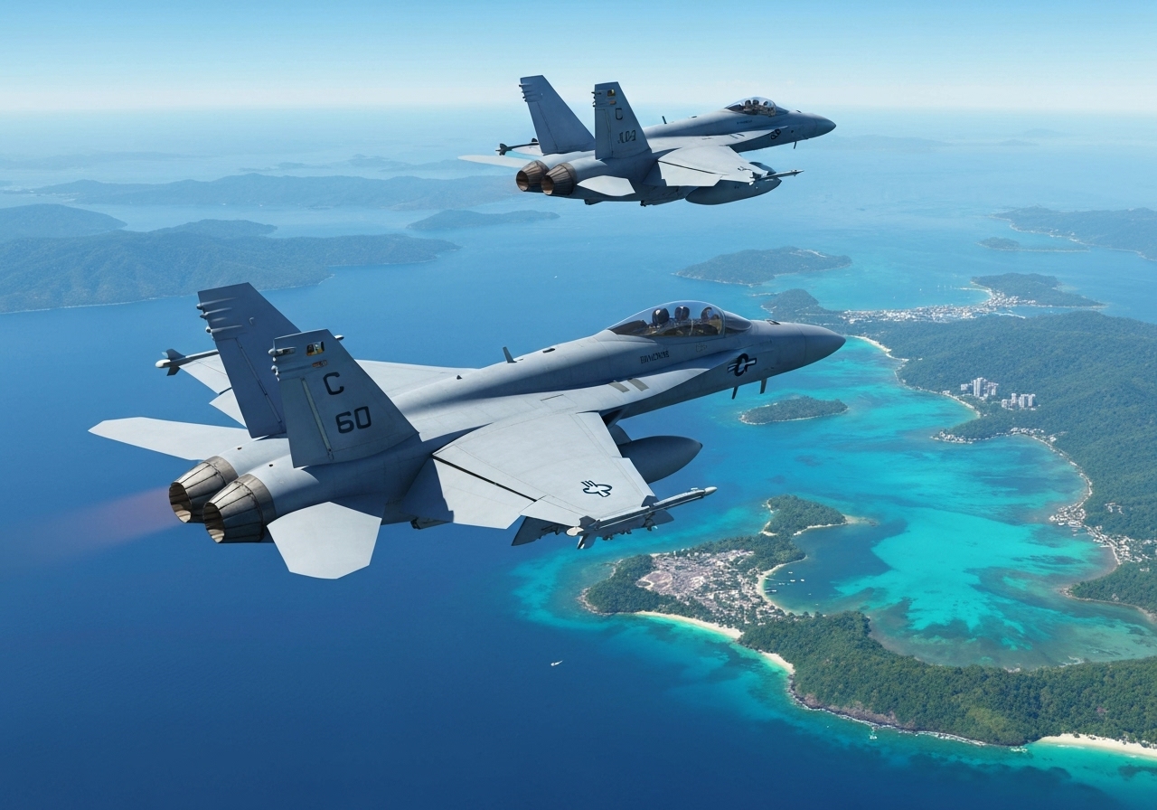 USA sender jagerfly nær Venezuela: Økende spenning mellom landene