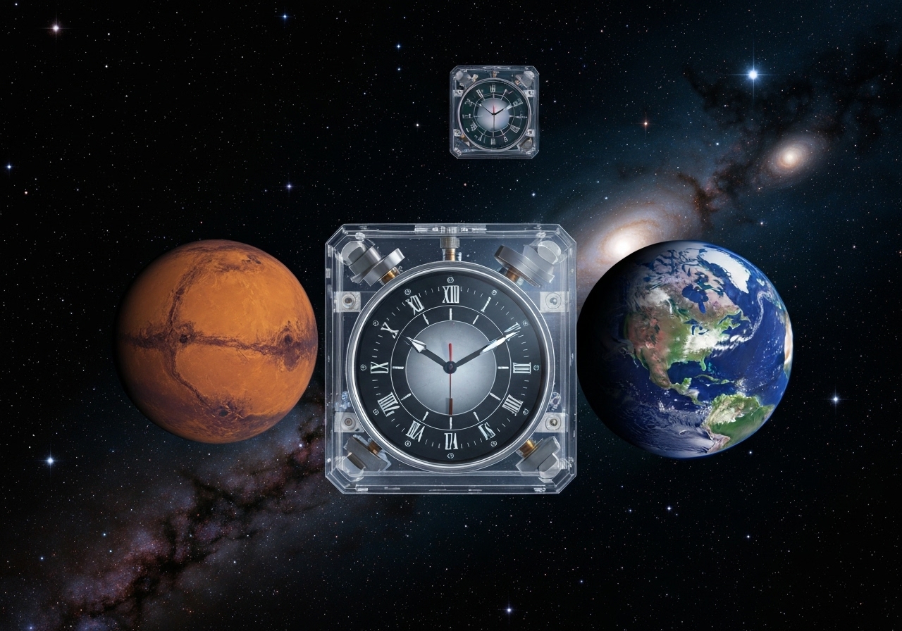 NIST beregner nøyaktig tid på Mars