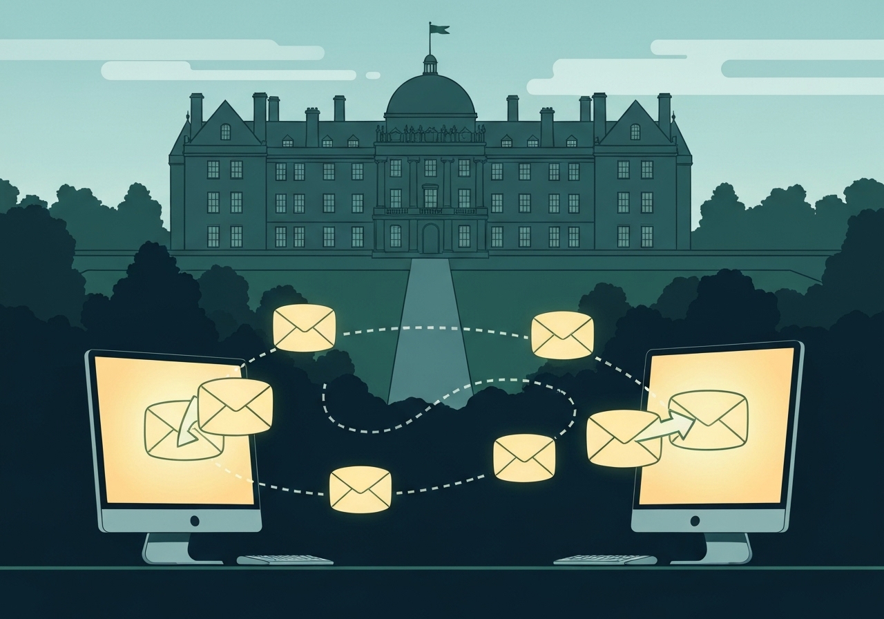 E-post fra 'A' ved Balmoral ba Ghislaine Maxwell finne 'upassende venner'