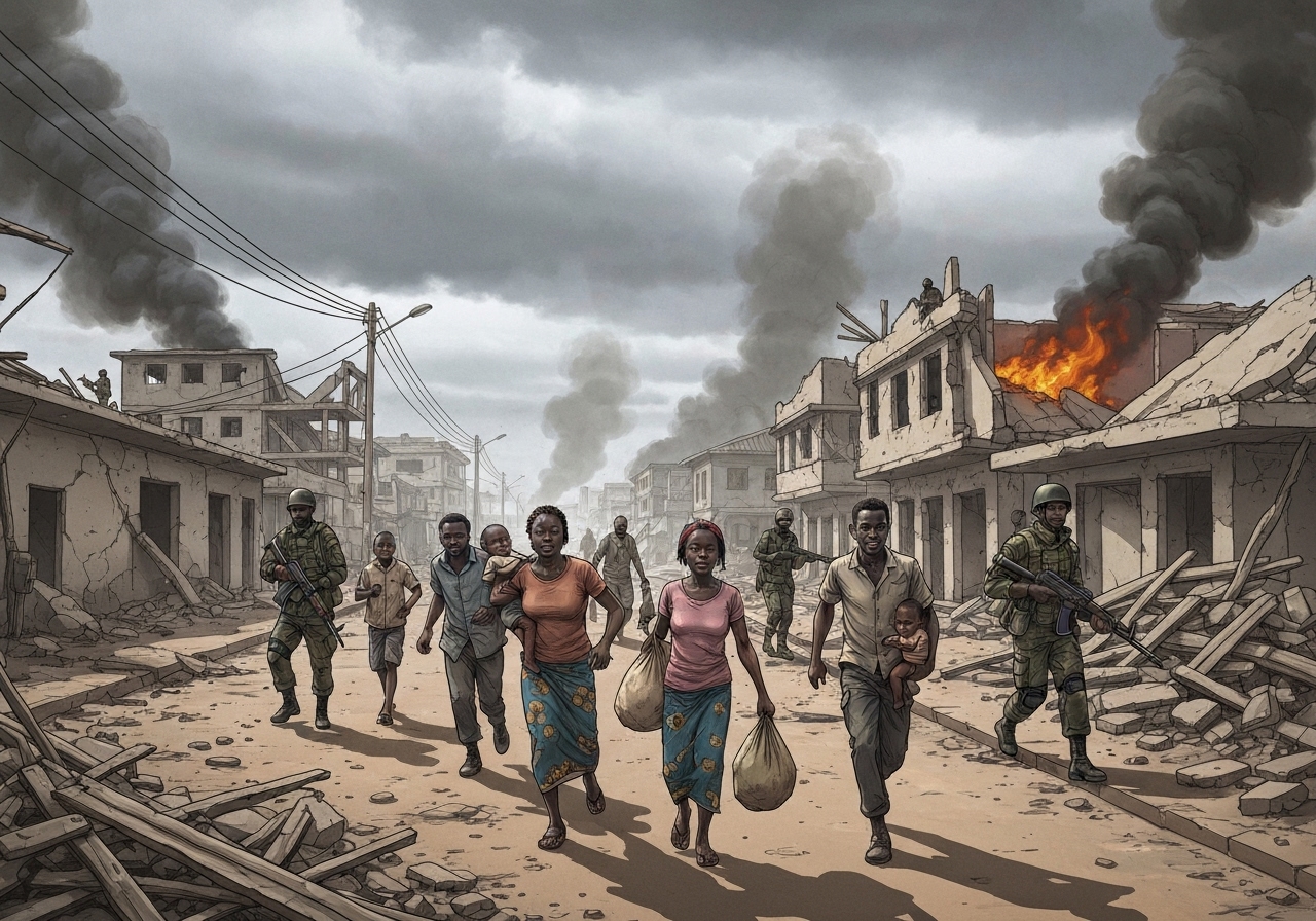 Kampene i Den demokratiske republikken Kongo tvinger 200 000 på flukt kort tid etter Washington-fredsavtalen