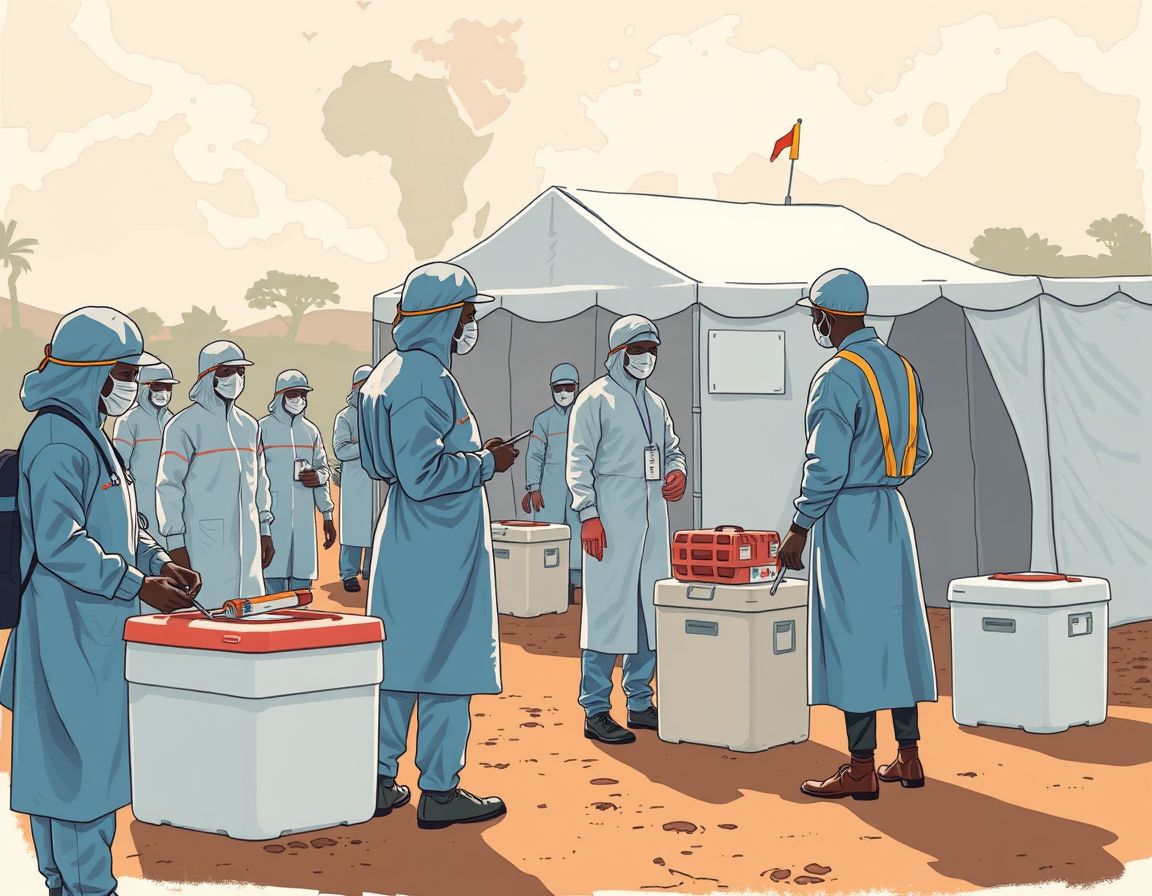 Frontlinjearbeidere i Kongo får Ervebo-vaksine mens ebolautbruddet vokser