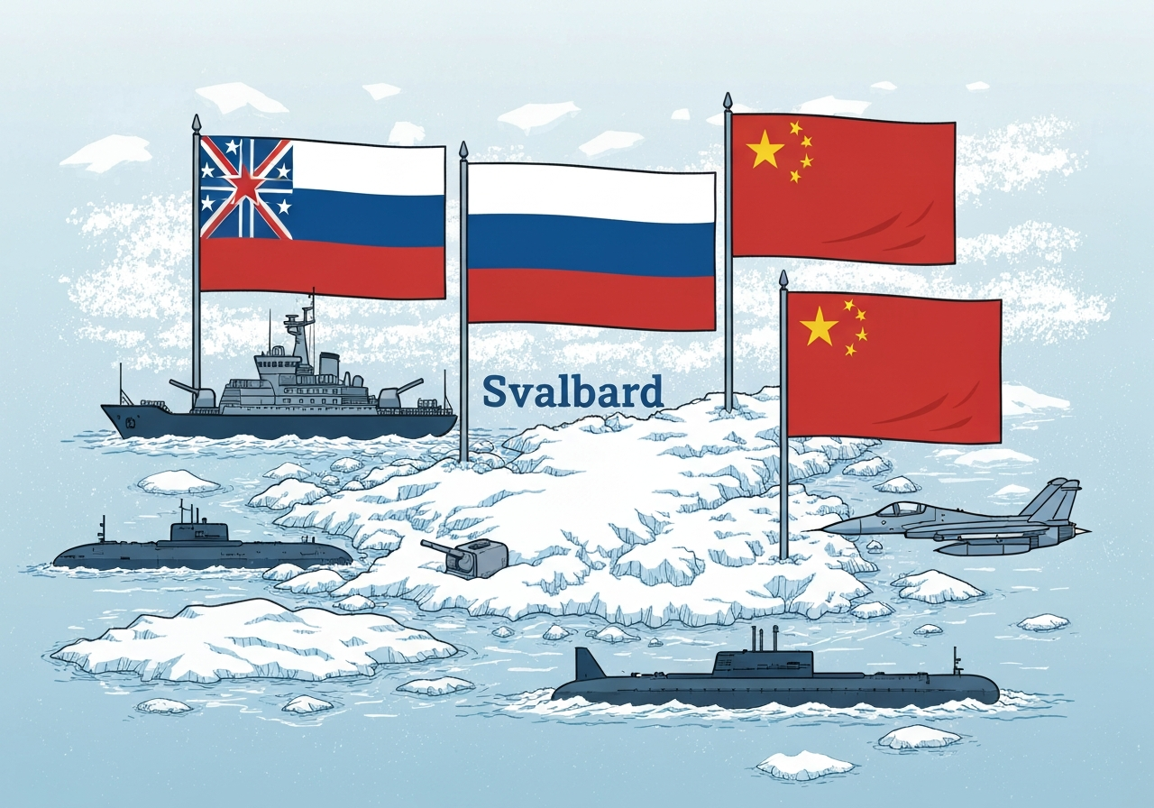 Russland og Kina øker tilstedeværelsen på Svalbard