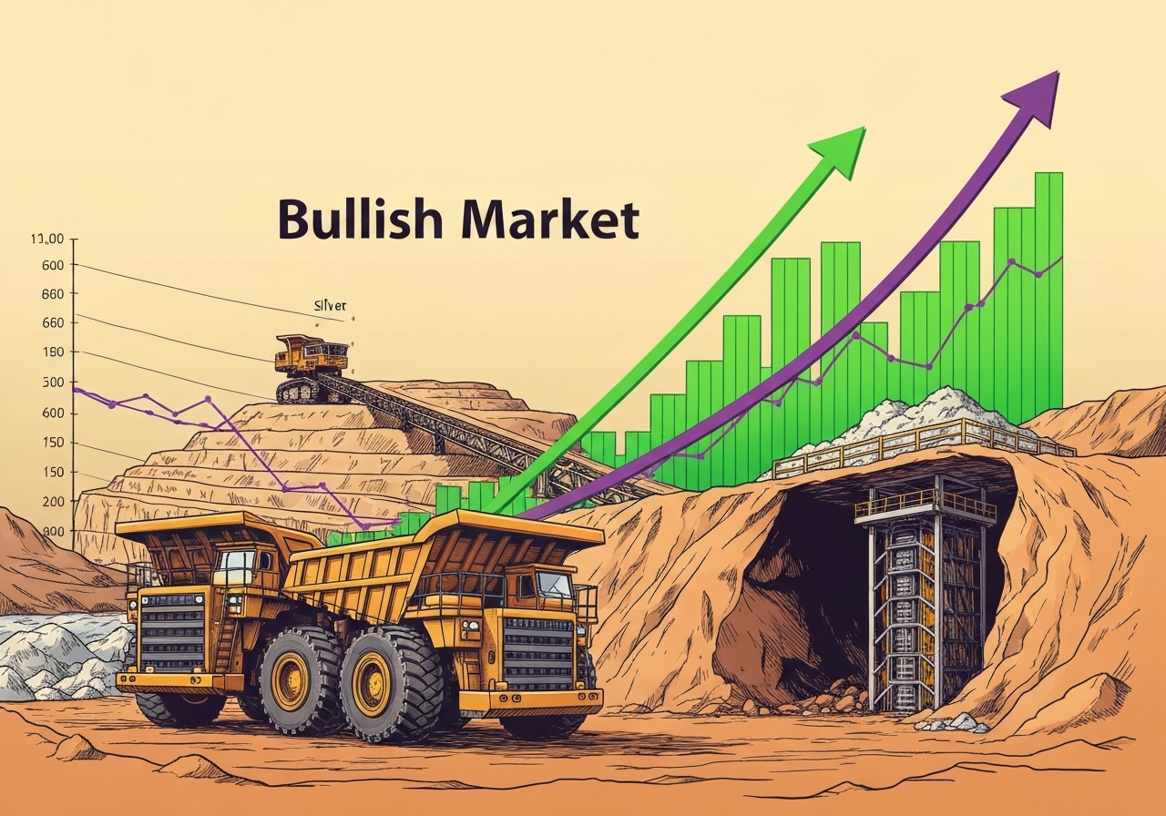 Dow Jones setter ny rekord drevet av sterke gruveaksjer