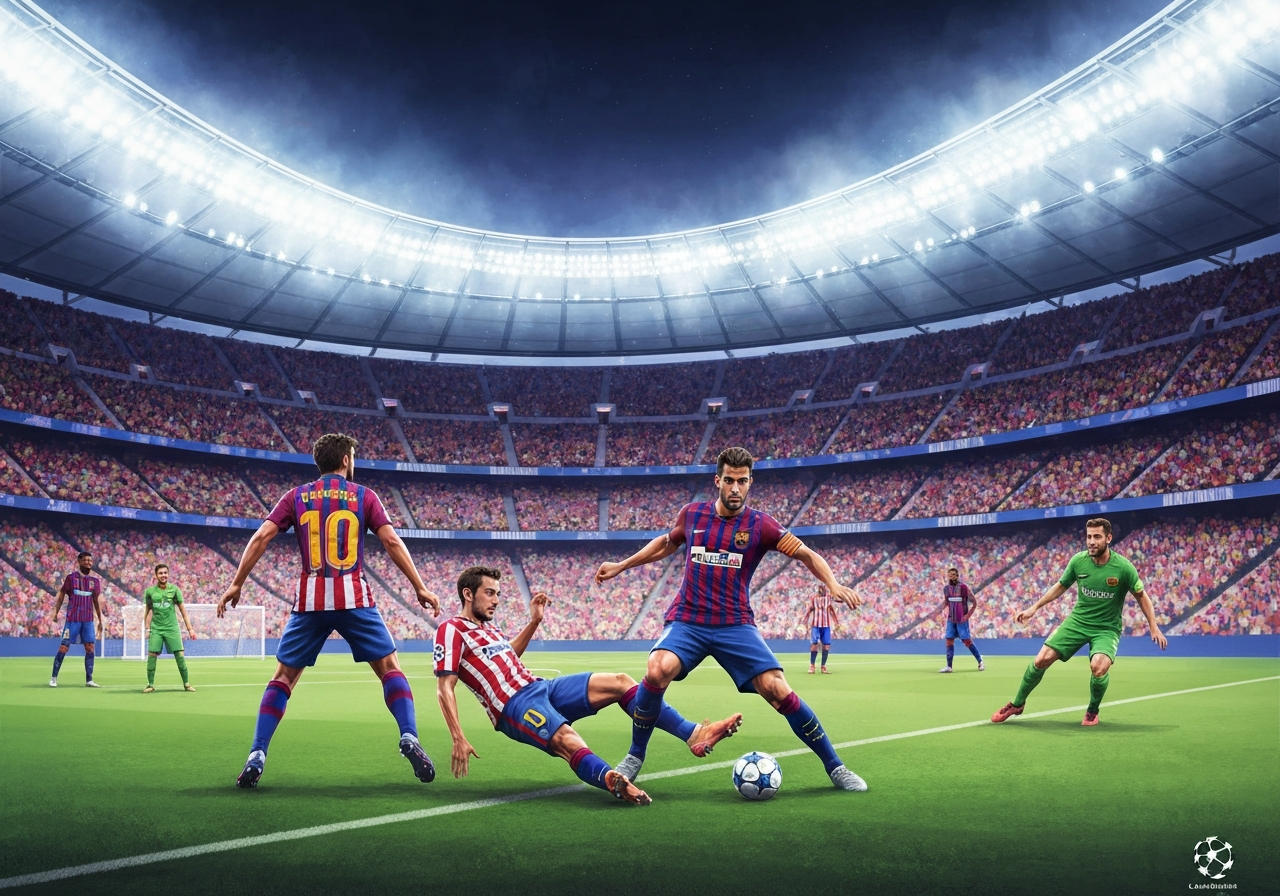 Atletico Madrid avanserer til Champions League-semifinale etter dramatisk kamp mot Barcelona