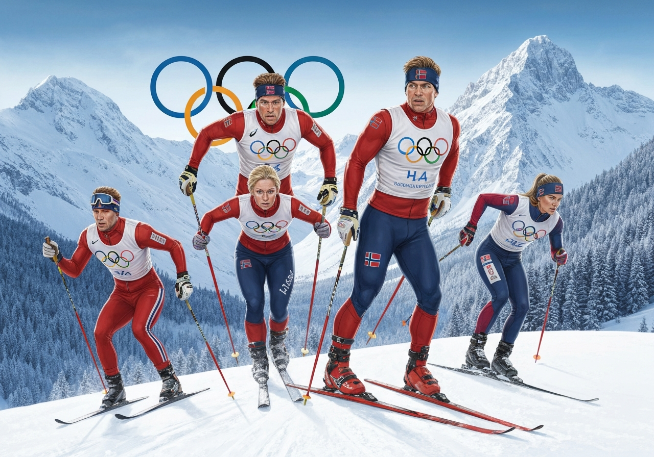 Norge sikter mot 35 medaljer i vinter-OL 2026