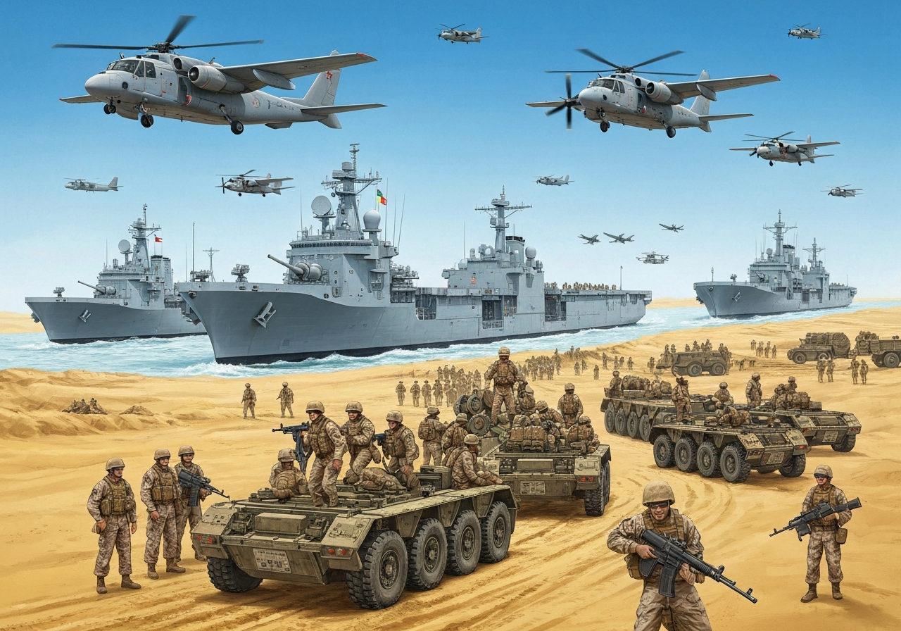 USA forsterker militær tilstedeværelse i Midtøsten med Marine Expeditionary Units