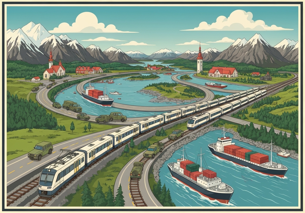 Nordiske land styrker transportsamarbeid for å møte kriser