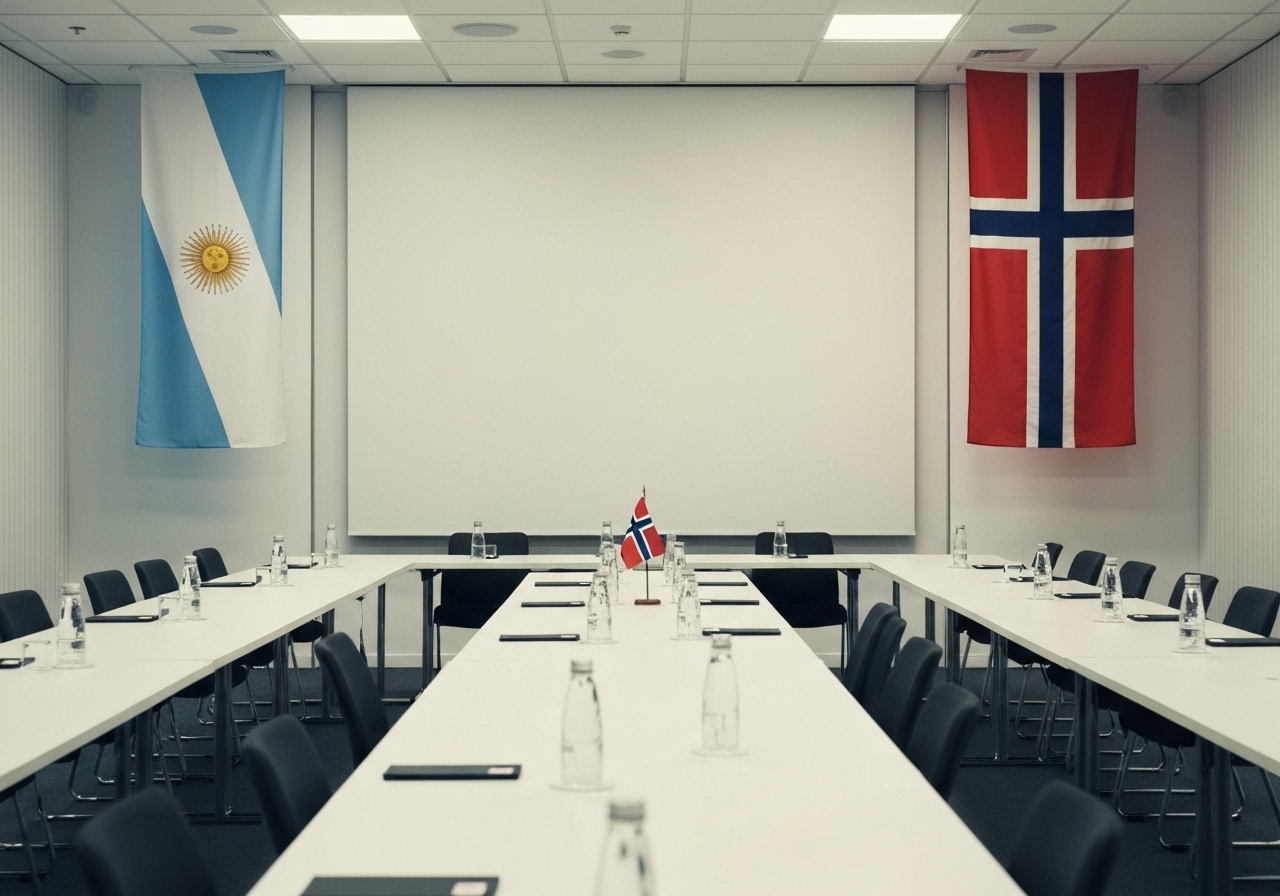 Argentinas president Milei avlyser møter med norske ledere