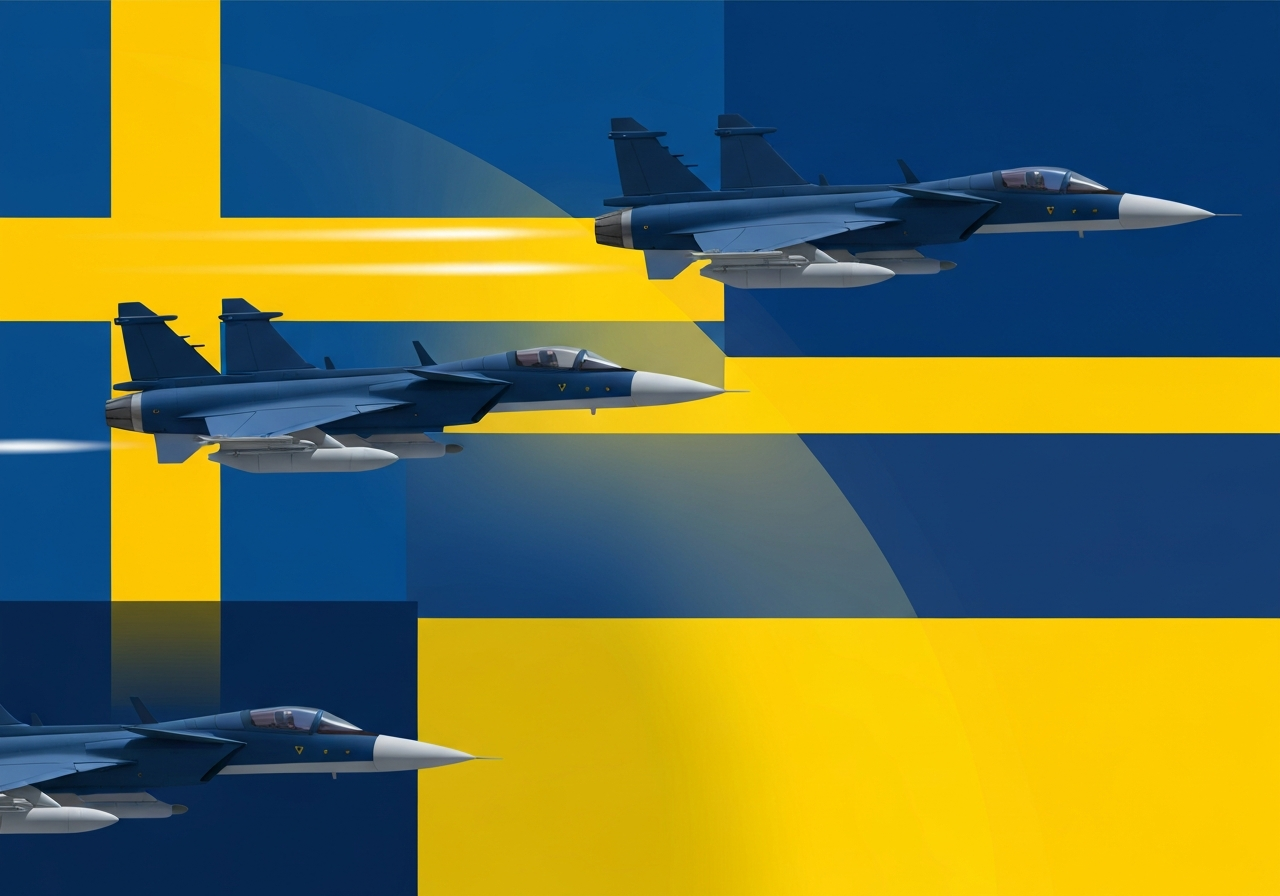 Sverige donerer Gripen-fly til Ukraina i nytt forsvarssamarbeid