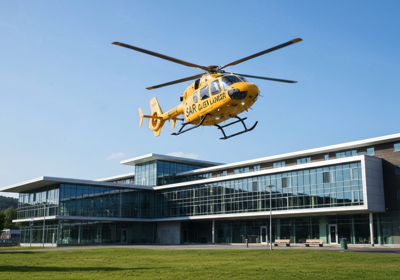 Sørlandet sykehus oppgraderer helikopterlandingsplass for å ta imot større redningshelikoptre