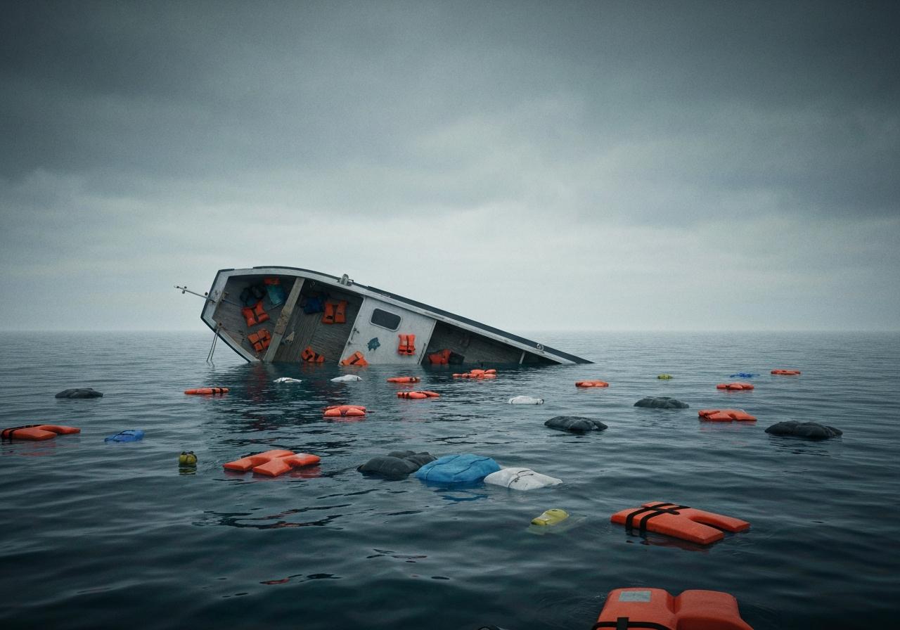 53 migranter døde eller savnet etter båtforlis utenfor Libya