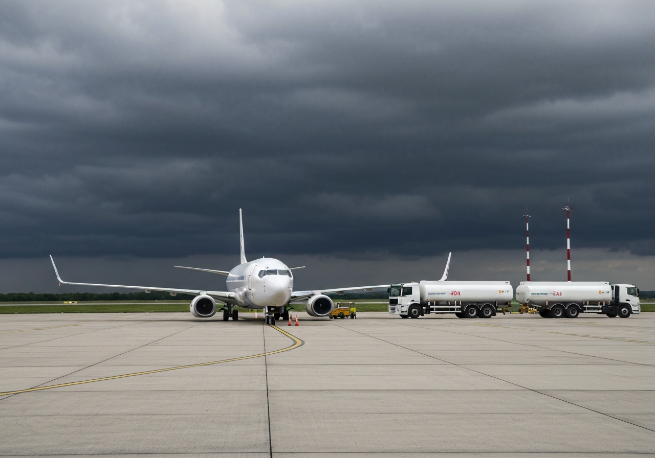 Flydrivstoffmangel truer europeisk luftfart