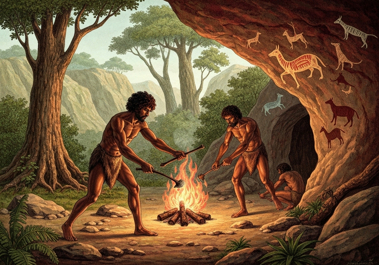 Nye funn antyder at mennesker mestret ilden for 350 000 år siden