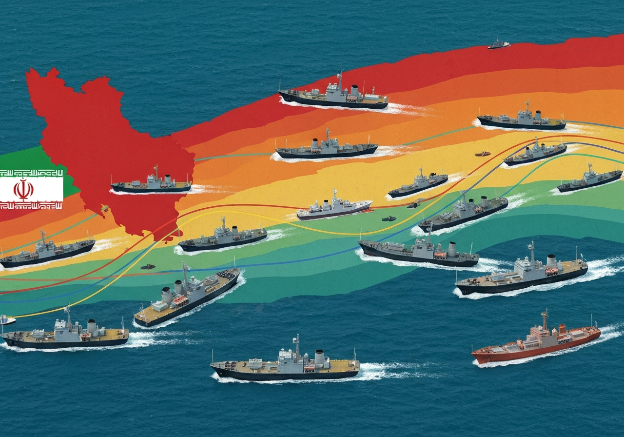 Kinas utenriksminister Wang Yi advarer mot blokade av Hormuzstredet