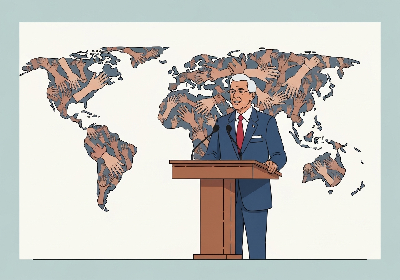 Macrons nyttårstale fokuserer på internasjonalt samarbeid og innenlandske reformer