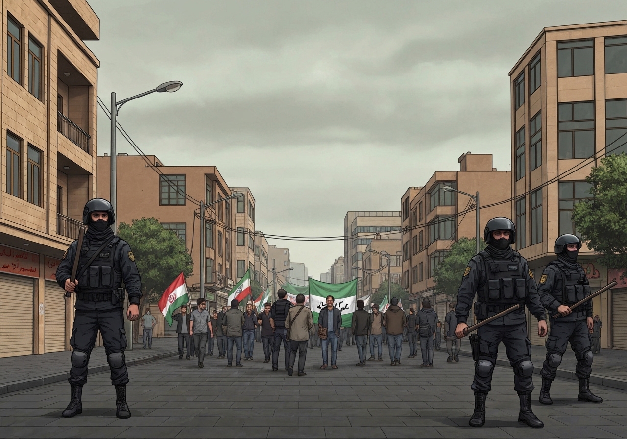 Demonstrasjonene i Iran dempet etter en uke uten internett