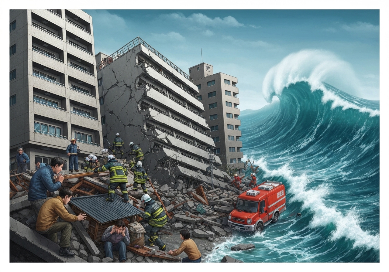 Japan vurderer skader etter 7,5-magnituders jordskjelv som skadet 34