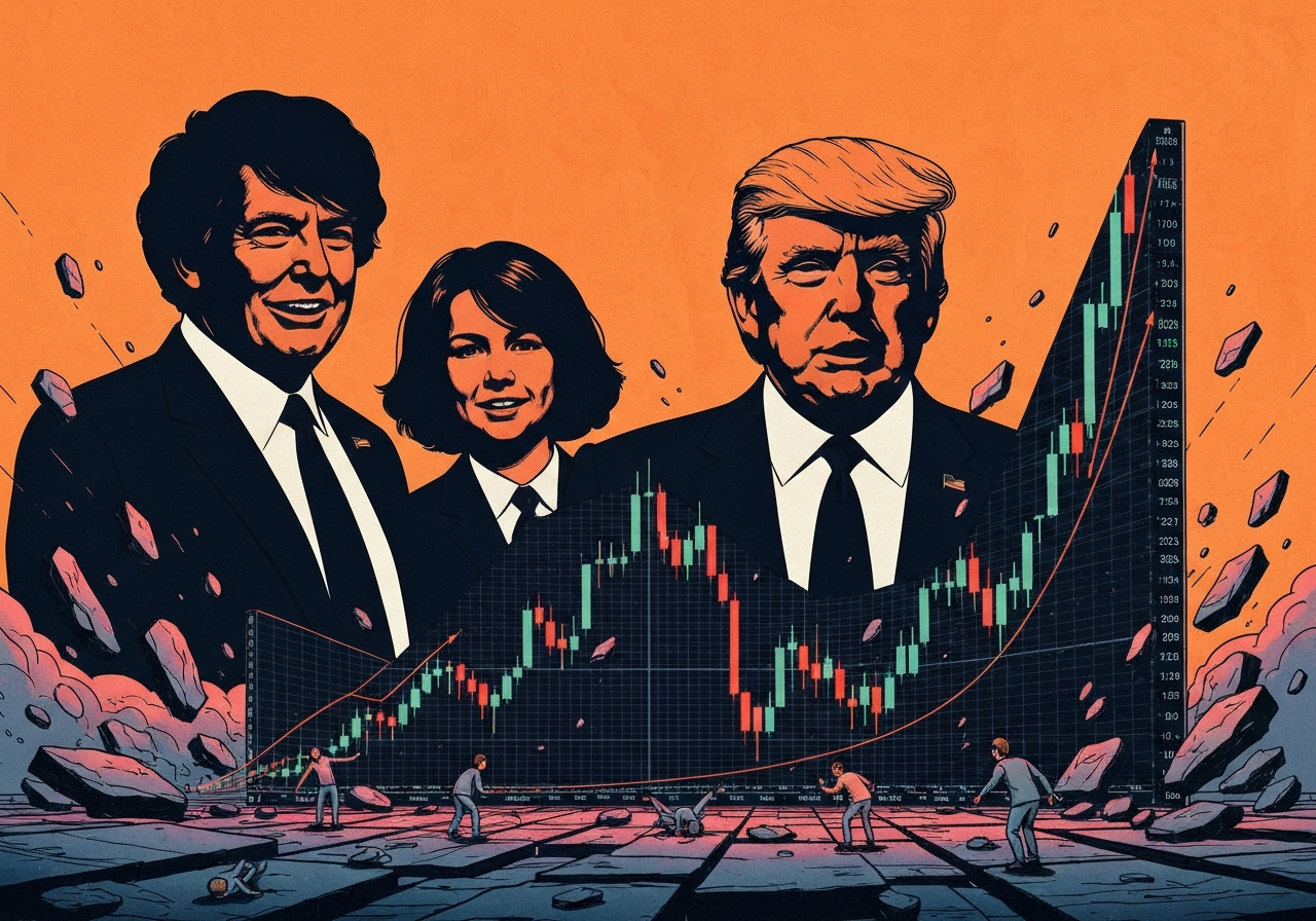 Trump-familiens memecoins kollapser – småinvestorer taper 4,3 milliarder dollar