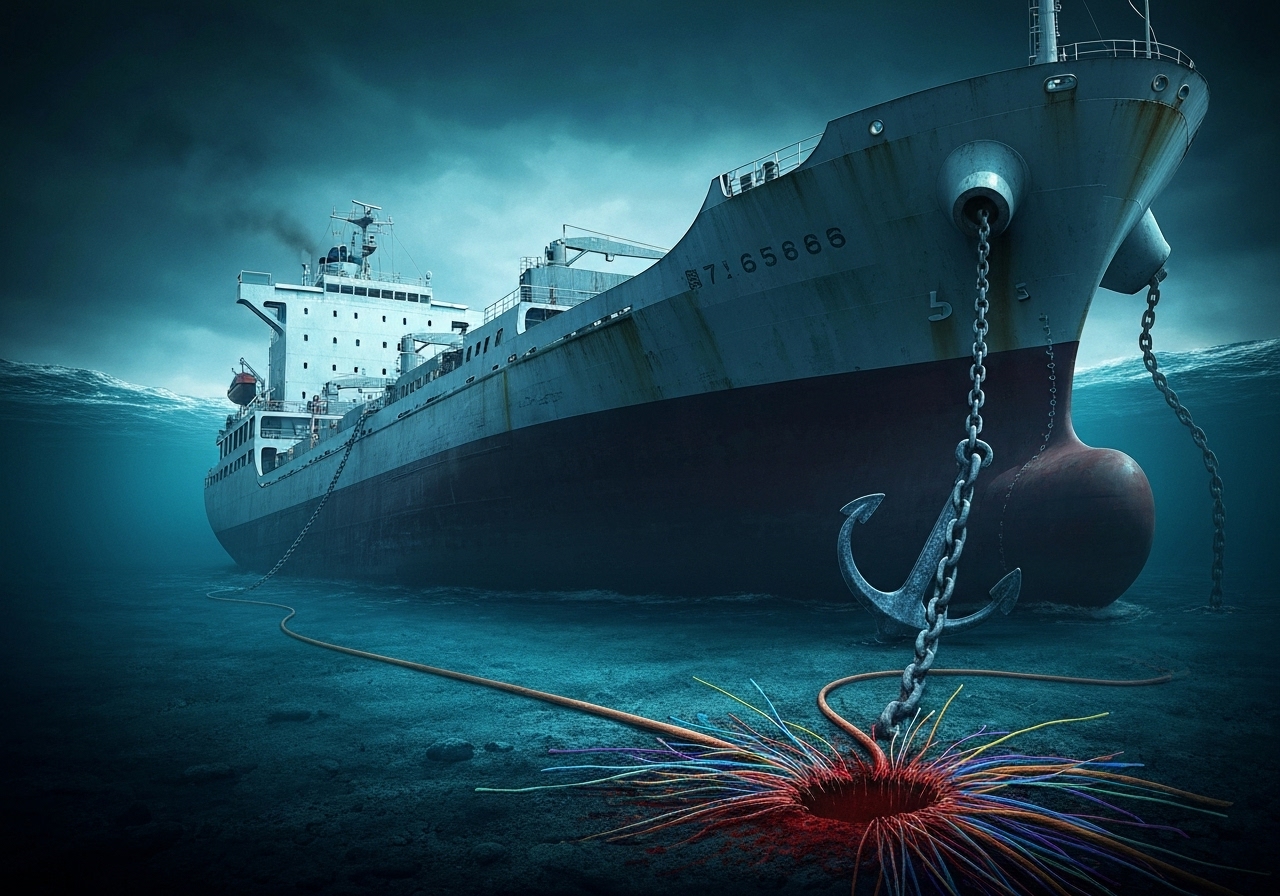 Finsk politi: Skip mistenkt for kabelbrudd slepte anker over flere titalls kilometer