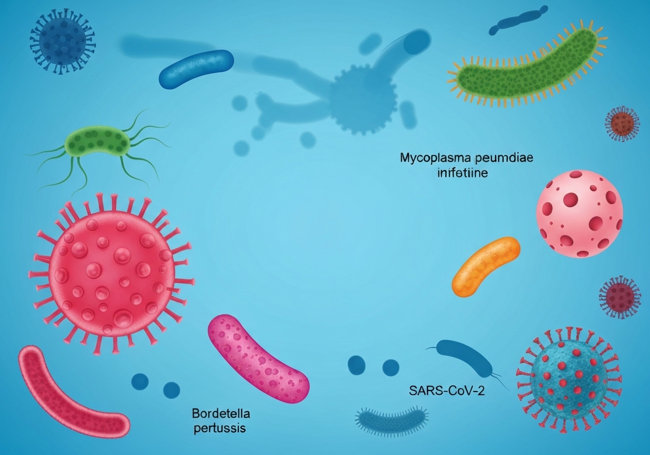 Økning i luftveisinfeksjoner: Mykoplasma, kikhoste og covid-19 sprer seg