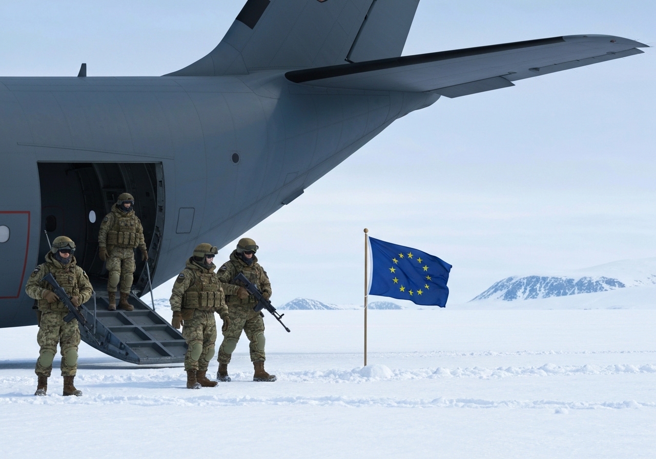 Europeiske tropper ankommer Grønland etter mislykkede samtaler med USA