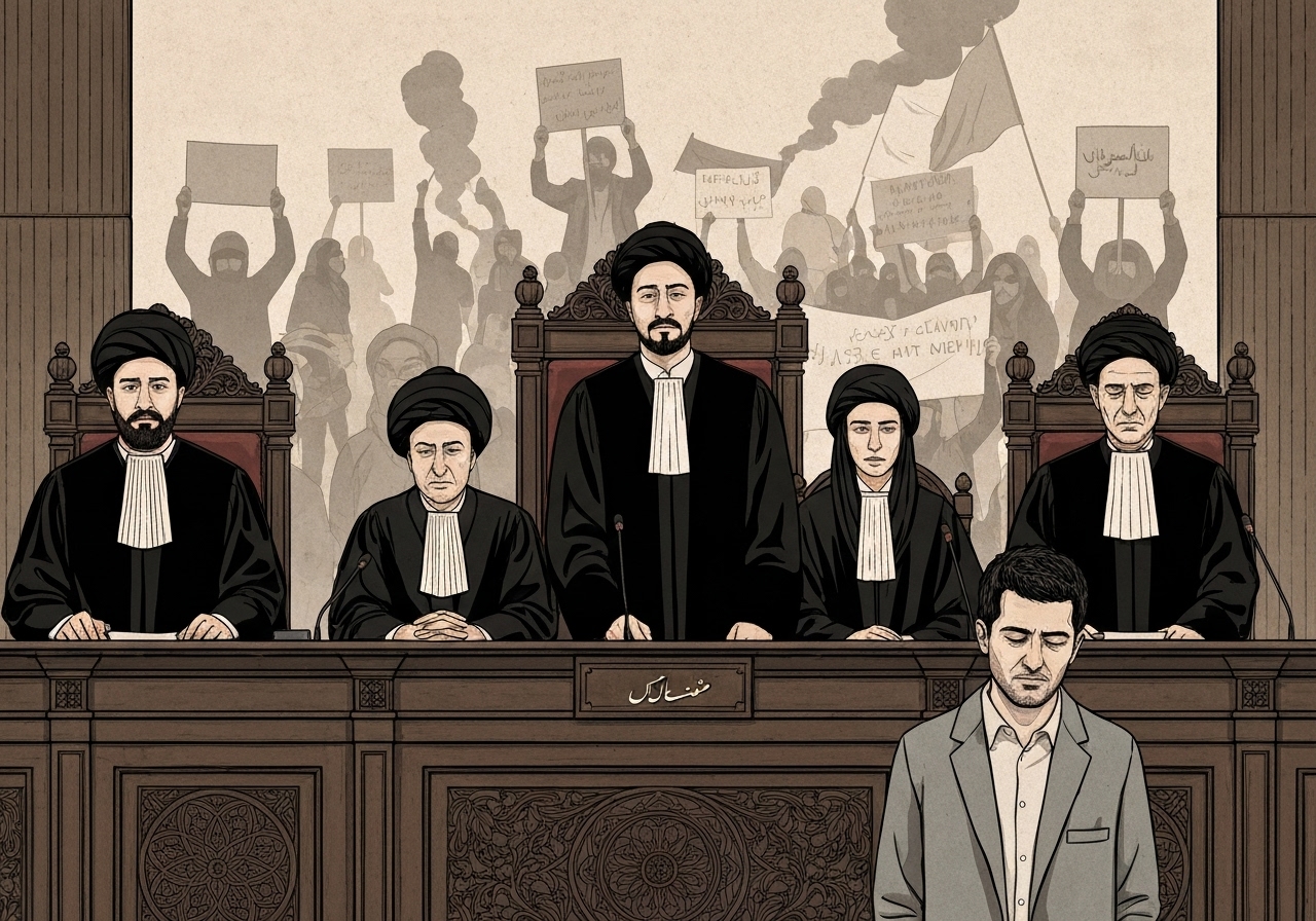 Minst 14 personer risikerer dødsstraff i Iran etter demonstrasjoner