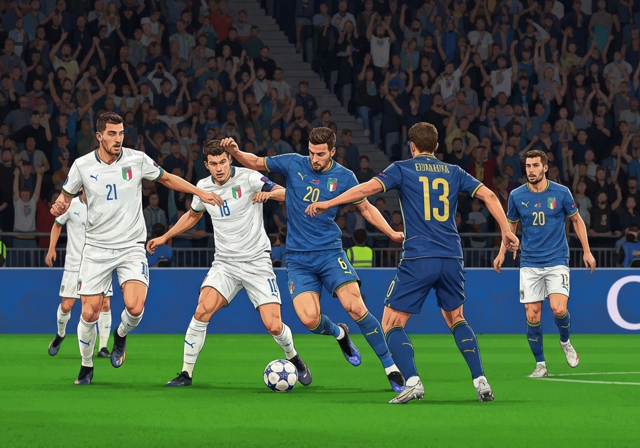 Italia sikrer VM-plass med seier over Moldova