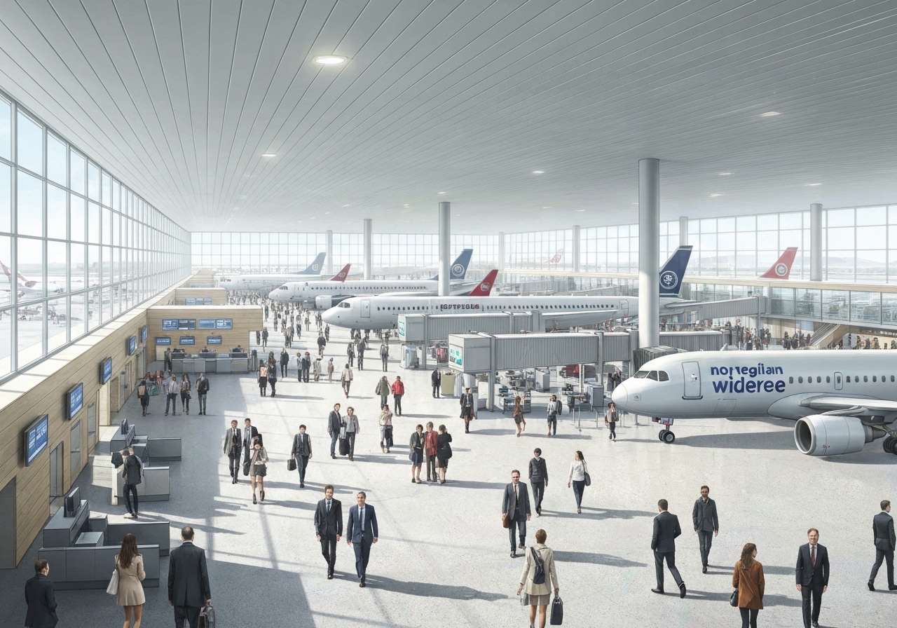 Norwegian-konsernet avslutter 2025 med sterke trafikktall og rekord for Widerøe