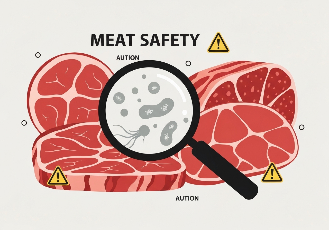 Salmonella funnet i kjøttdeig solgt på svenskegrensen
