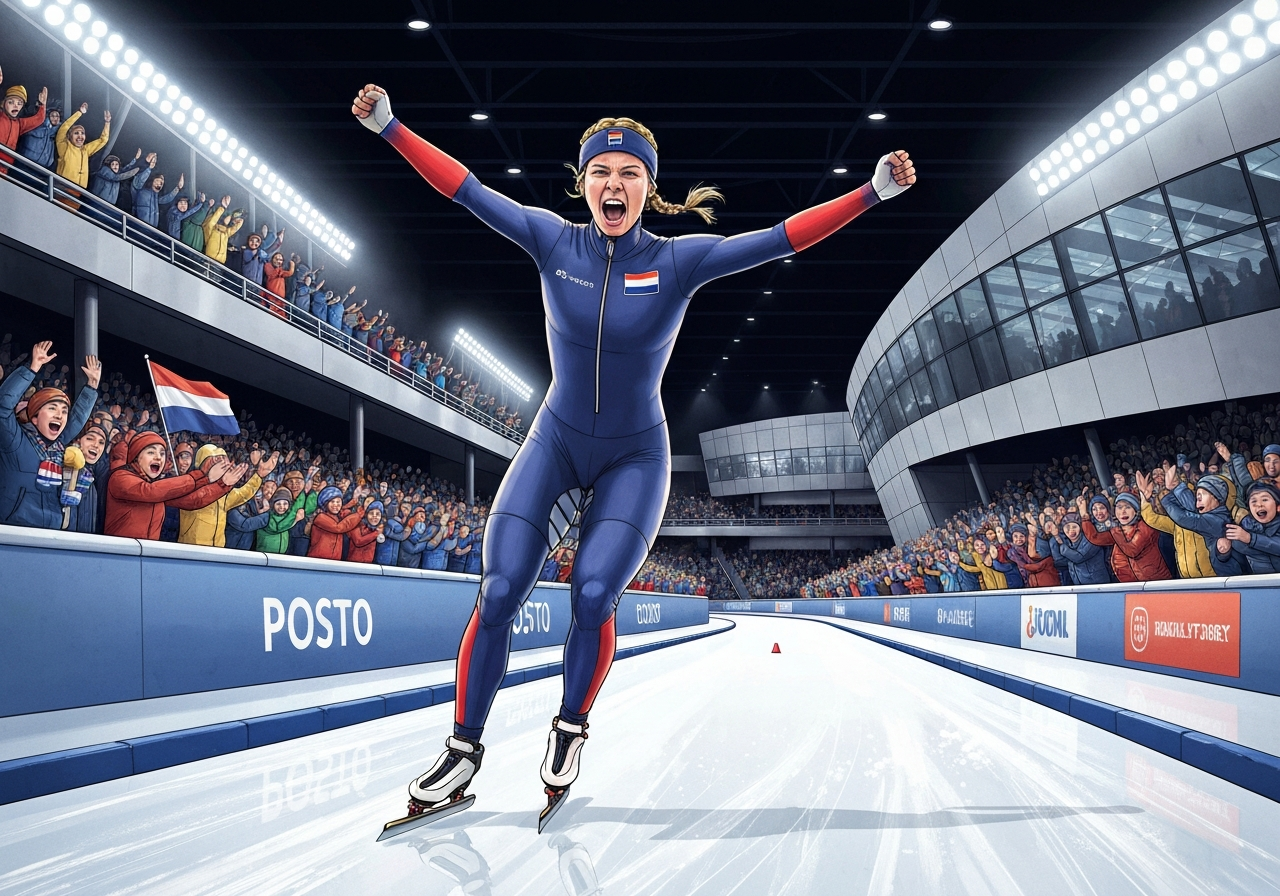 Nederland avslutter sitt mest suksessrike vinter-OL noensinne