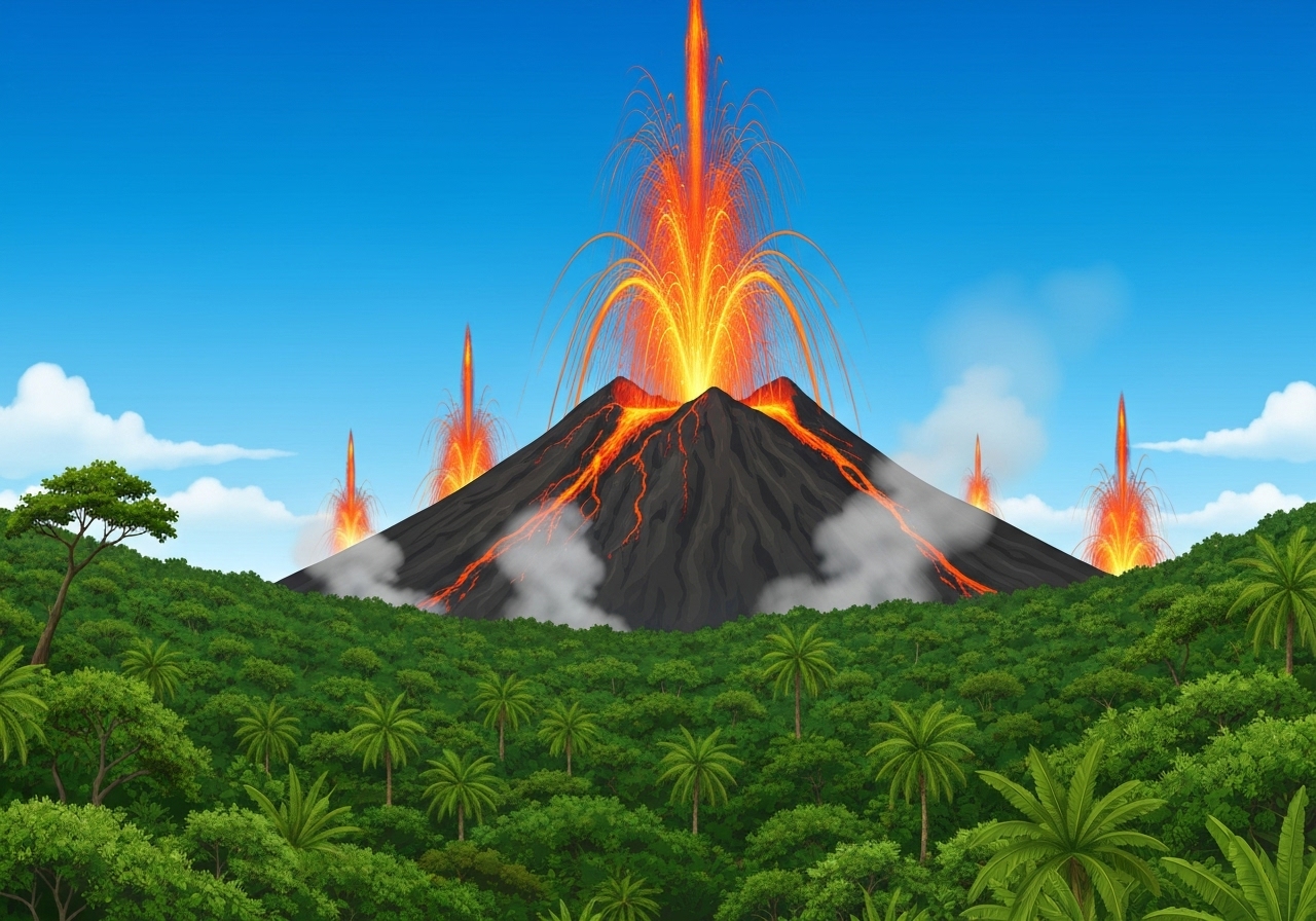 Kīlauea-vulkanen i Hawaii har sitt 31. utbrudd siden desember