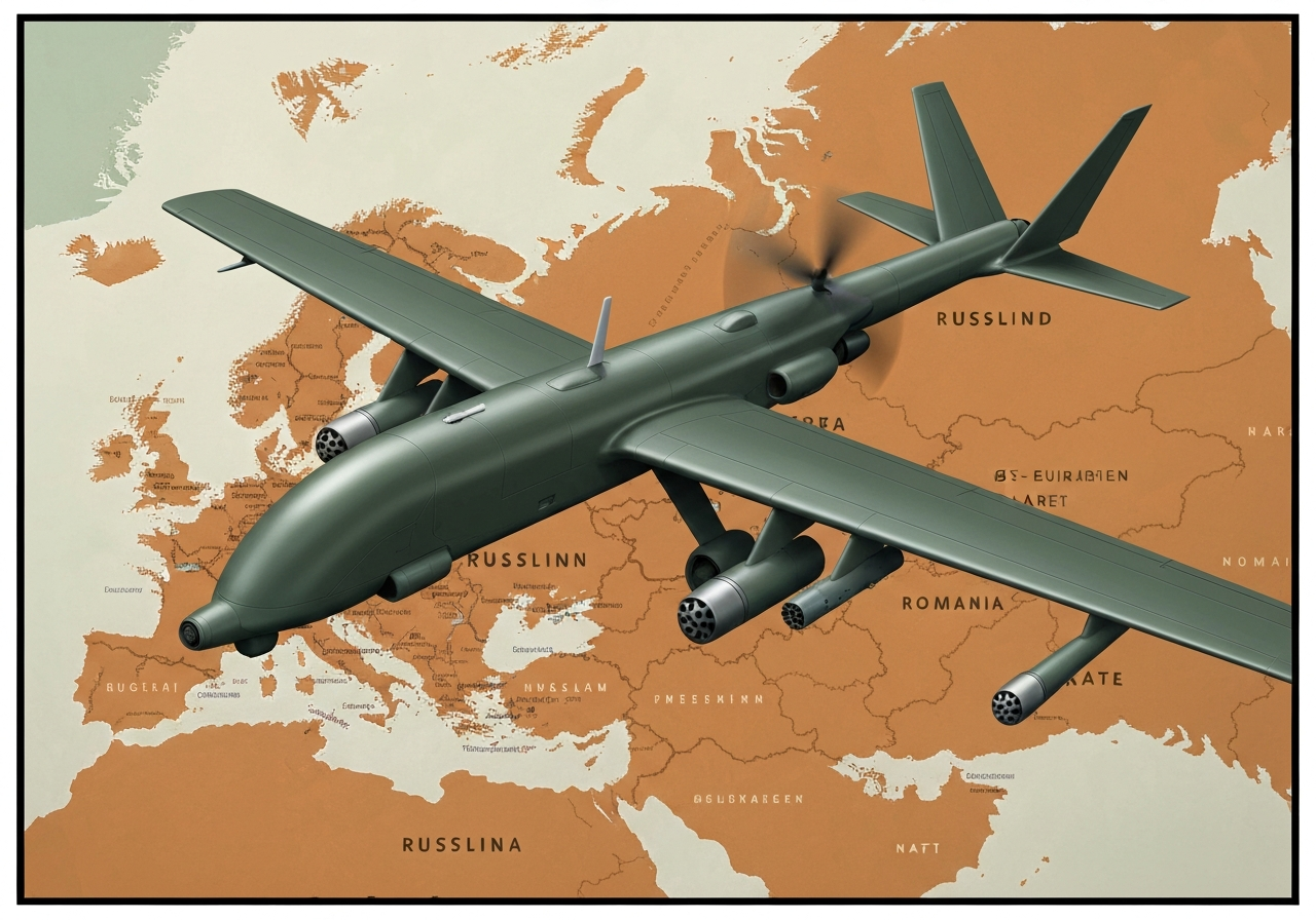 Russisk drone krenker Latvias luftrom