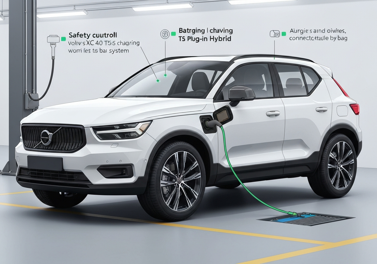 Volvo tilbakekaller 4 500 biler i Sverige på grunn av brannrisiko