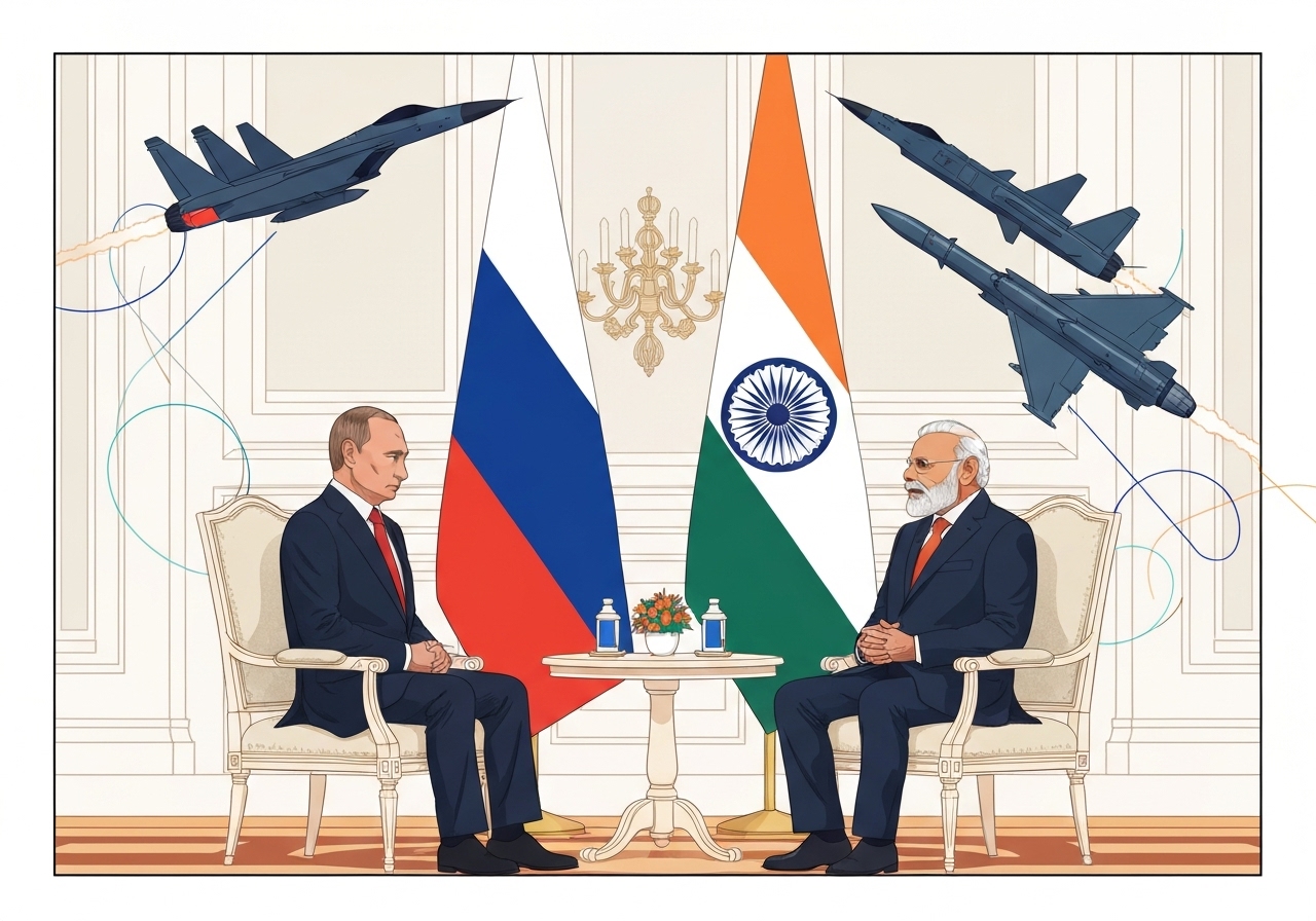 Putin besøker India: Forsvarssamarbeid styrkes til tross for vestlig motstand